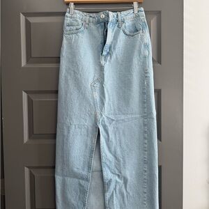 Light Blue Women's Jean skirt